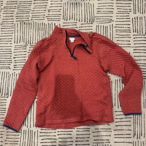 Crewcuts Coral Quilted Pullover